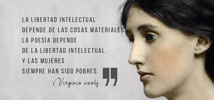 Frase de Virginia Woolf
