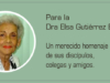 Elsa Gutiérrez Baró: lamentable pérdida para la salud mental infanto-juvenil cubana e iberoamericana